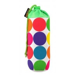 Držiak na flašku Micro neon dots s klipom
