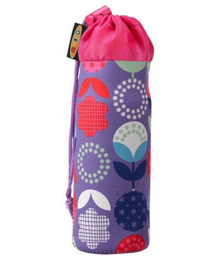 DRŽIAK NA FLAŠKU MICRO FLORAL DOT S KLIPOM