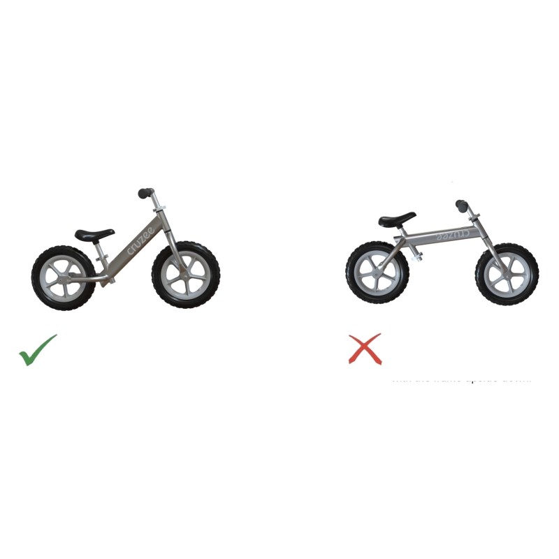 CRUZEE PURPLE - WITH BLACK WHEELS - ULTRALIGHT 2 KG
