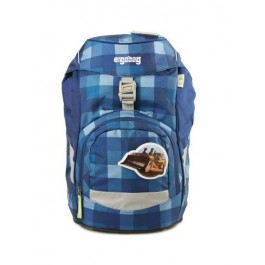 Školská taška Ergobag Basic Prime - Blue Checks