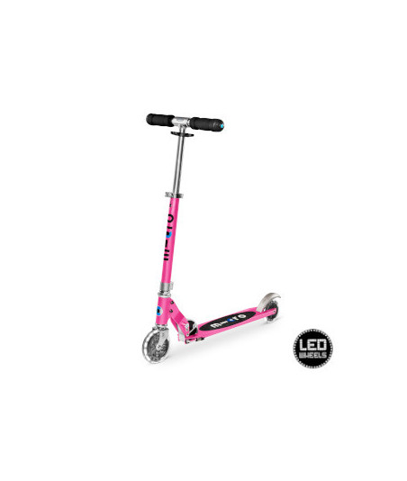 Dětská koloběžka MICRO SPRITE LED PINK
