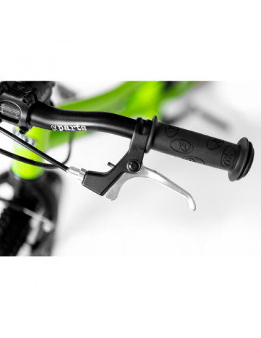 Ultraľahký detský bicykel KUbikes 16L MTB 2-Gang - Green (6,4 kg)