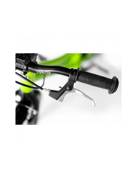 Ultraľahký detský bicykel KUbikes 16S MTB 2-Gang - Green (6,4 kg)