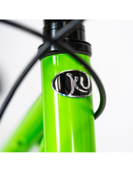 Ultraľahký detský bicykel KUbikes 16S MTB 2-Gang - Green (6,4 kg)