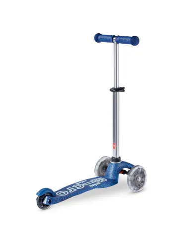 Mini Micro Deluxe Glitter LED navy