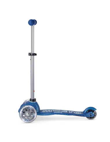 Mini Micro Deluxe Glitter LED navy