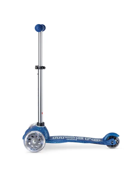 Mini Micro Deluxe Glitter LED navy
