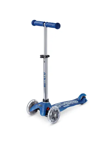 Mini Micro Deluxe Glitter LED navy